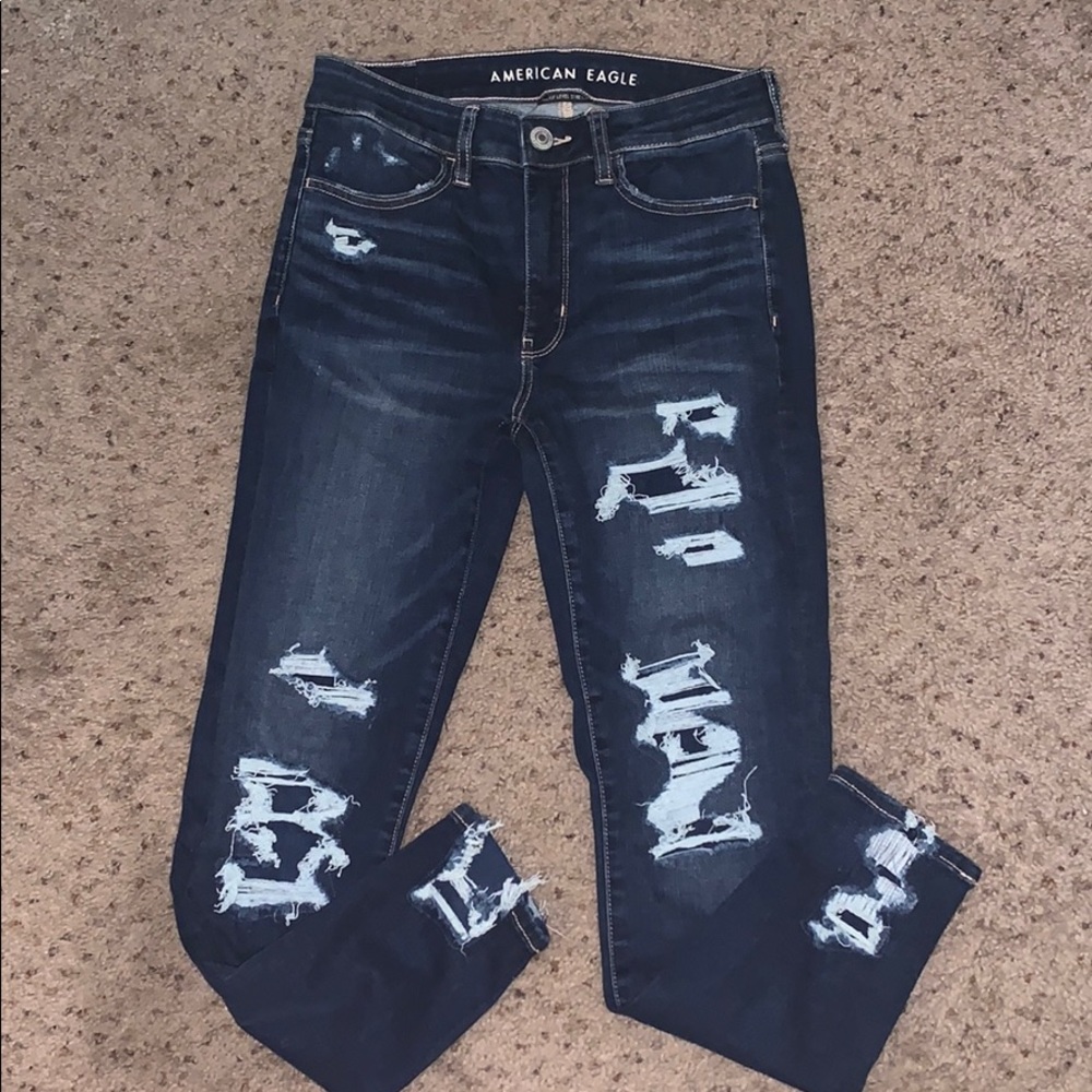 NWOT High Rise Jegging Crop